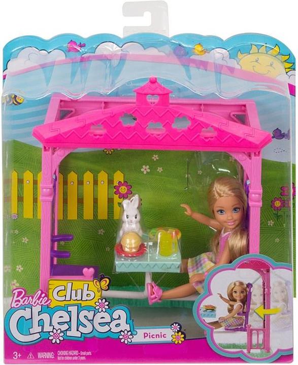 Actual product image Barbie Club Chelsea Doll and Pet Picnic