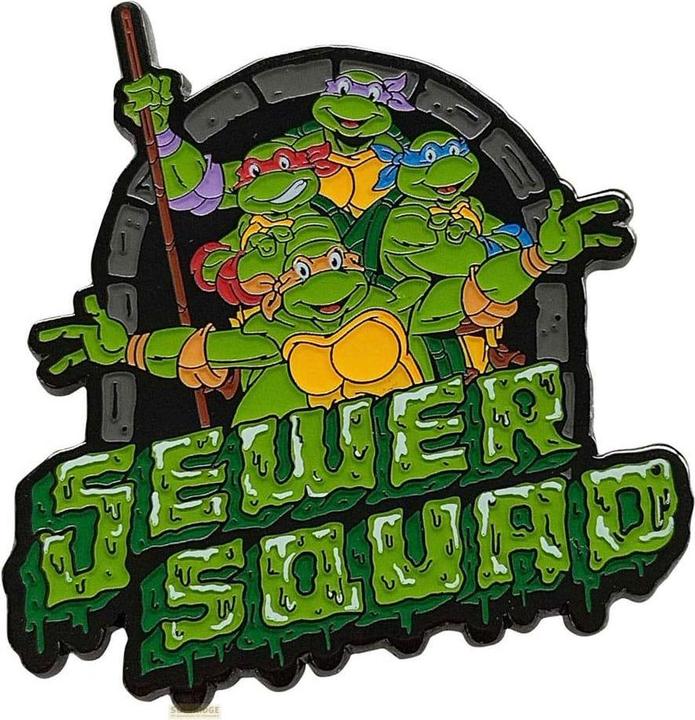 Fanattik Teenage Mutant Ninja Turtles Ansteck-Pin 40th Anniversary Limited Edition