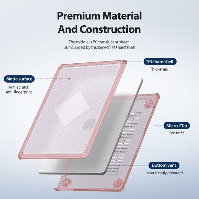 Actual product image Dux Ducis LCGH Protective Hard Case Series (14", Apple)