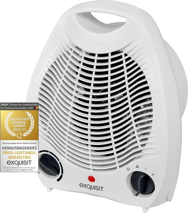 Produktbild Exquisit HL 32025 we Heizlüfter 2000W 2 Heizstufen (2000 W)
