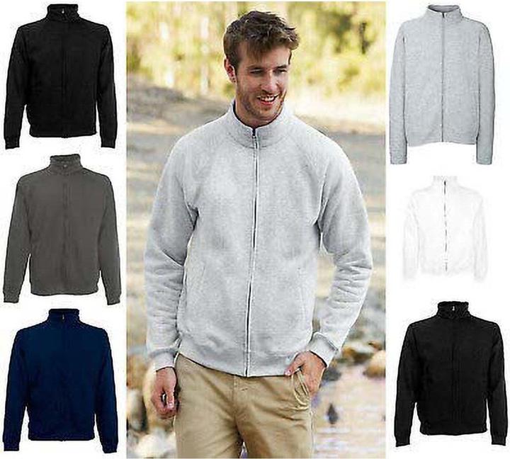 Produktbild Fruit of the Loom Premium 7030 Sweatjacke SweatshirtJacke Sweatshirt mit Reissverschluss (M)