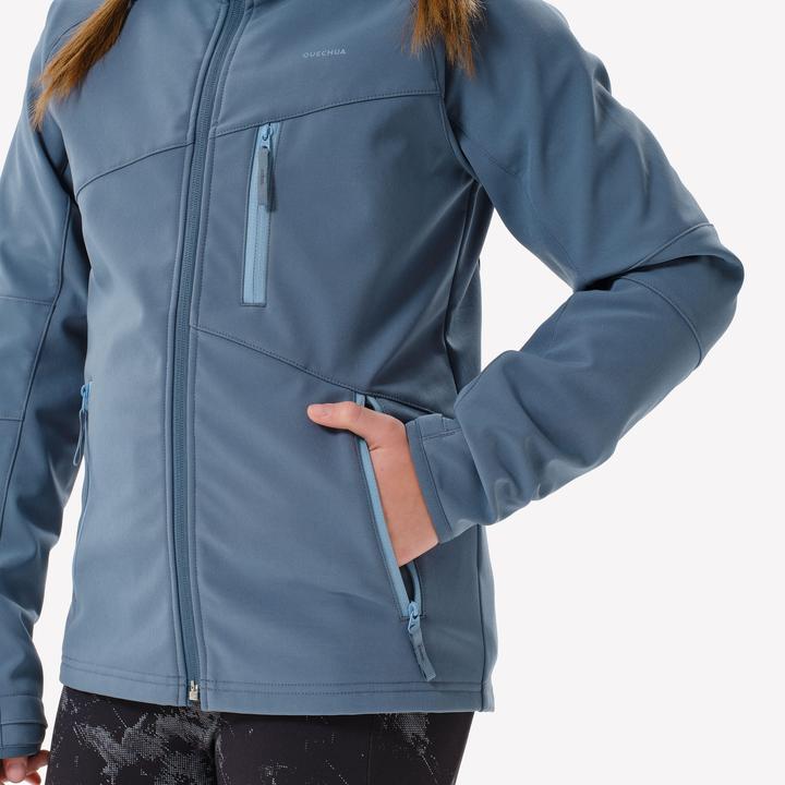 Produktbild Quechua Kids’ Hiking Softshell Jacket MH900 TW - 7-15 YEARS (6, 7, 8)