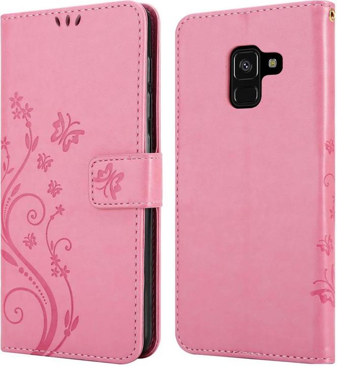 Immagine prodotto Cadorabo Copertina del libro a fiori (Samsung Galaxy A8 (2018))