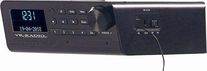 Image du produit VR-Radio Radio de cuisine WLAN encastrée avec Amazon Alexa (FM, DAB+ DAB, WiFi, Bluetooth)