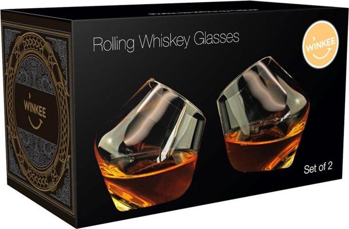 Actual product image TOP Rollende Whiskeygläser (2 x, Whisky glass)