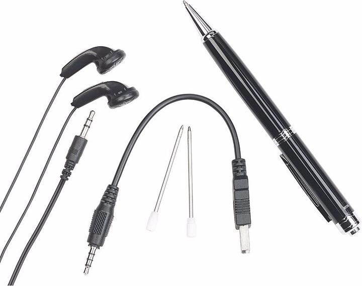 Produktbild Auvisio Digitaler Voice-Recorder-Kugelschreiber