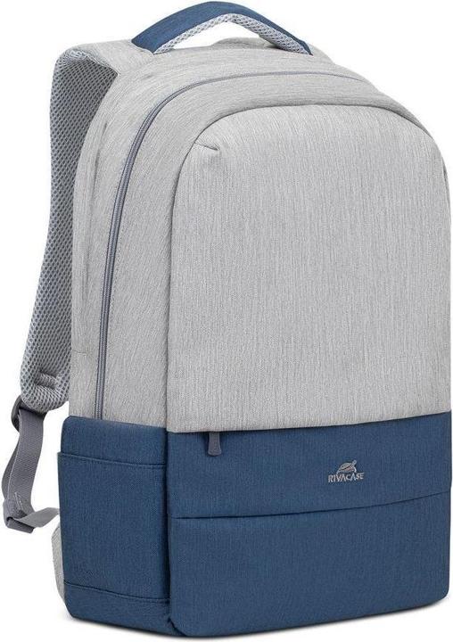 Produktbild Rivacase 7567 Grau Dunkelblau Notebookrucksack bis 17.3"