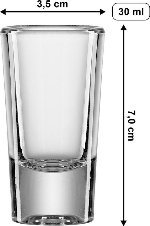 Actual product image Ritzenhoff & Breker Schnapsgläser Niko (0.30 dl, 36 x, Shot glass)