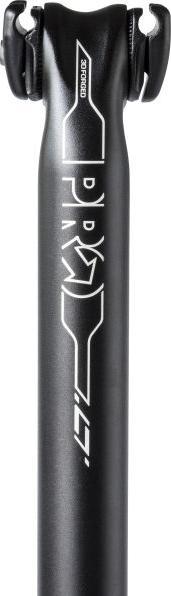 Actual product image PRO Seatpost LT 27.2x400 mm 20 mm offset Alu black (27.20 mm)