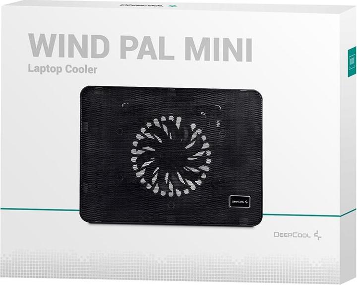Actual product image Deepcool Wind Pal Mini Notebook Cooling Pad 39.6 cm (15.6" ) 1000 rpm Black