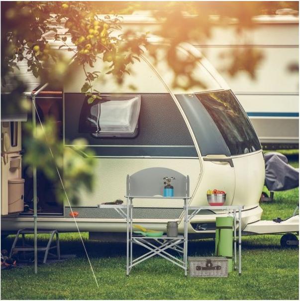 Actual product image Relaxdays Camping kitchen