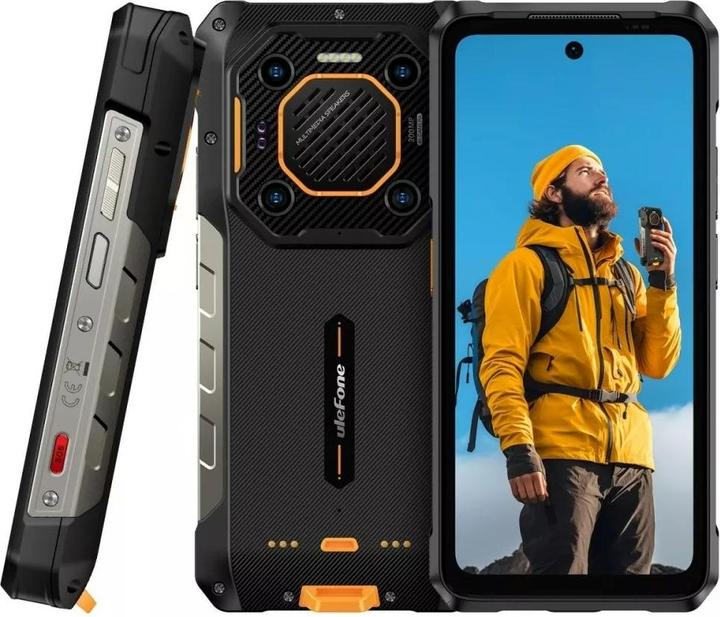 Actual product image Ulefone Smartphone Armor 26 Ultra 5G 12GB/512GB black without charger (512 GB, Black, 6.77", Dual SIM, 200 Mpx, 5G)