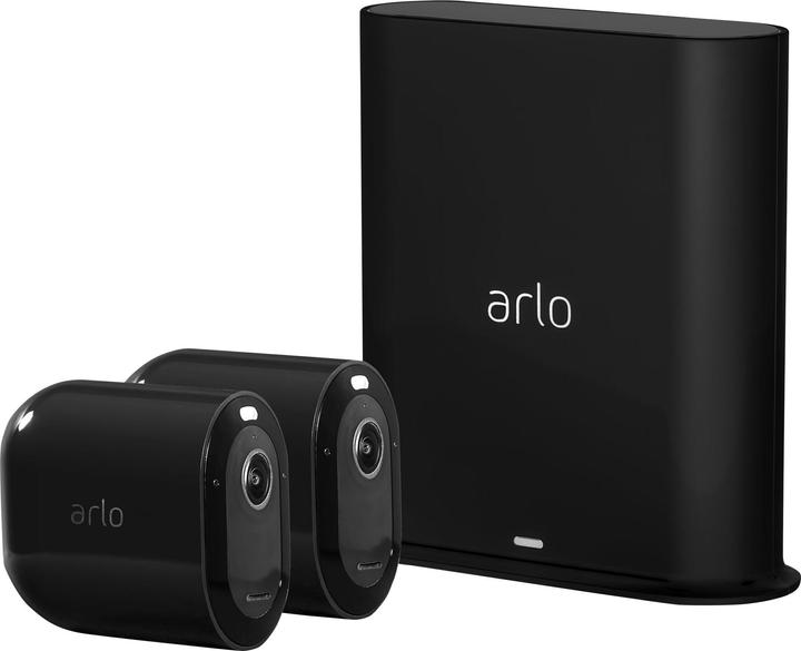 Arlo Pro 3 Spotlight, kit 2 telecamere nere (2560 x 1440 Pixels)