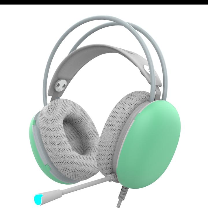 Actual product image Inca Gaming Headset IGK-X8Y 7.1, USB, RGB LED, turquoise (Cable)