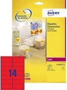 Actual product image Avery Dennison L7263R Labels