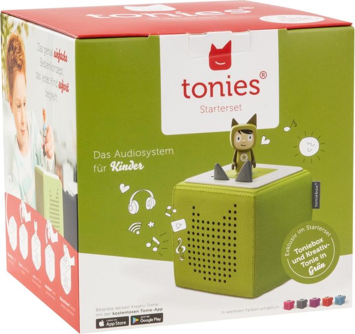 Produktbild Tonies Toniebox Starterset Grün (Kreativ-Tonie) (Deutsch)