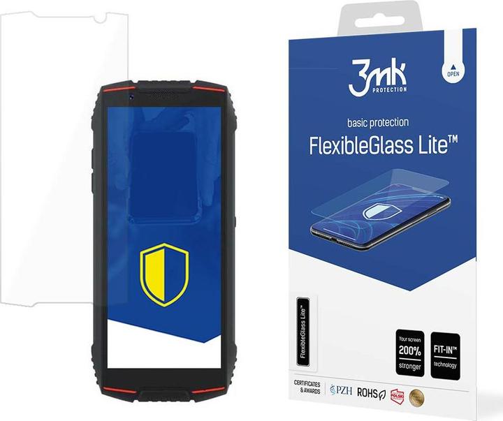 Actual product image 3MK FlexibleGlass Lite (1 Piece, Cubot King Kong mini 3)