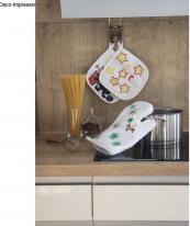 Image du produit Rayher Gant de cuisine, blanc, 1 pièce (Coton)