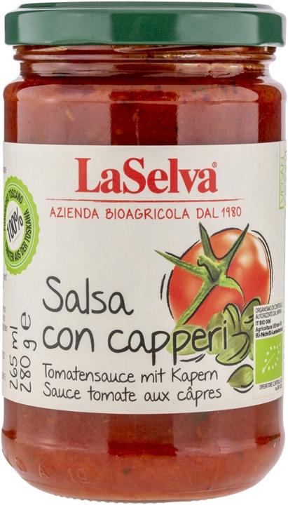 Produktbild La Selva Salsa con Capperi - Tomatensauce mit Kapern (280 g)