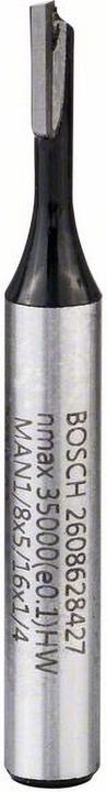 Immagine prodotto Bosch Professional Zubehör Fresa per scanalature, 1/4", D1 3,2 mm, L 7,7 mm, G 51 mm