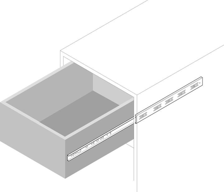 Immagine prodotto Accuride Guide a sfera a estrazione parziale