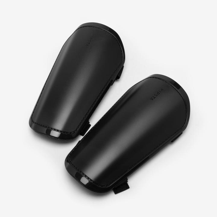 Actual product image Kipsta Damen/Herren Fussball Schienbeinschoner - F100 schwarz (M)