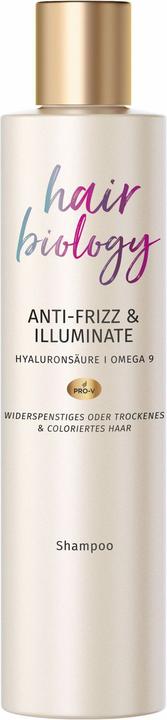Hair Biology Anti-Frizz & Illuminate (250 ml, Flüssiges Shampoo)