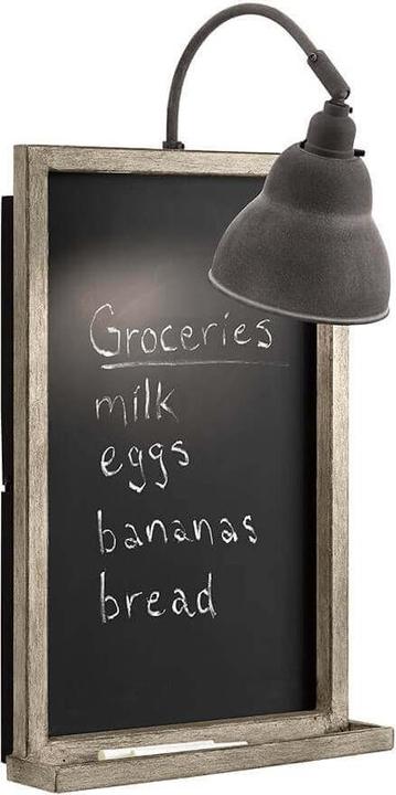 Produktbild Elstead Lighting Chalkboard Wandleuchte E27 Verwittertes Zink (E27)