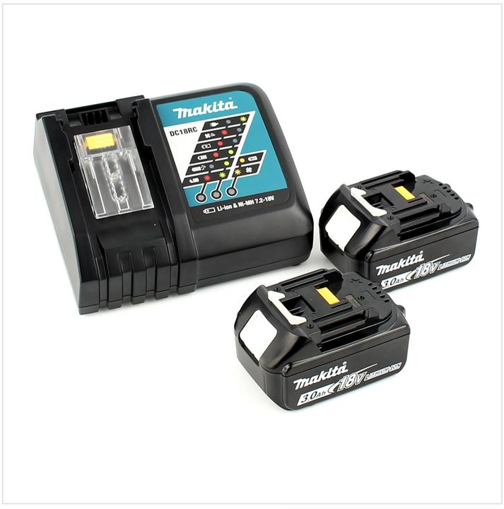 Immagine prodotto Makita DTW 190 RFJ 18V Avvitatore ad impulsi a batteria in valigetta Makpac + 2x Batterie BL 1830 3 (Batteria ricaricabile)