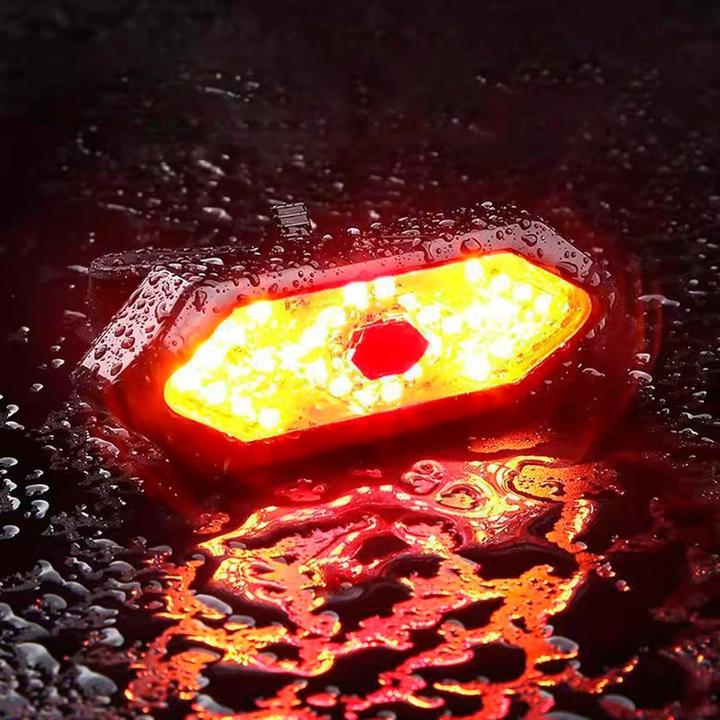 Actual product image Cbx Fahrrad-Rücklicht mit Blinker, Fahrradlicht mit Blinker, Fahrradblinker