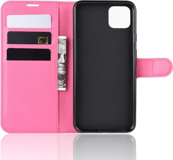 Actual product image MU Classic Litchi Leather Bookcover Series (Google Pixel 4 XL)