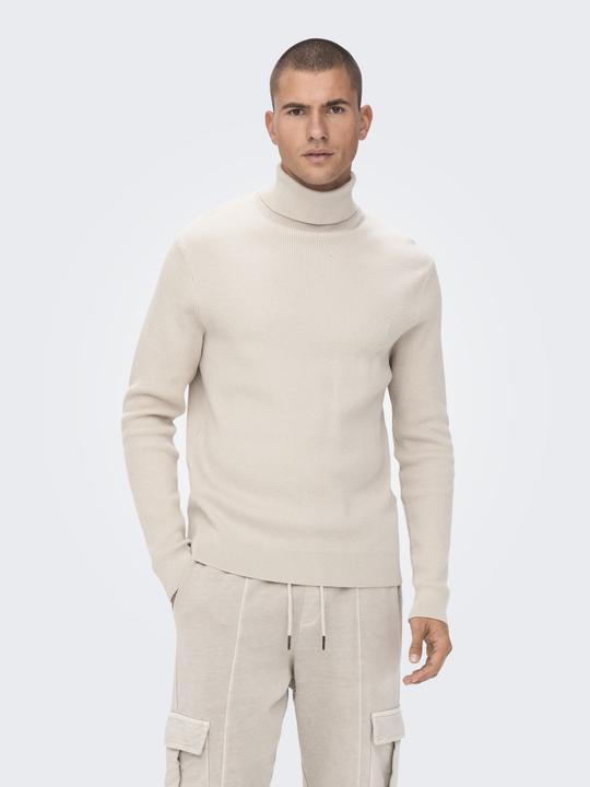 Actual product image Only & Sons High Neck Knit Sweater (XL)