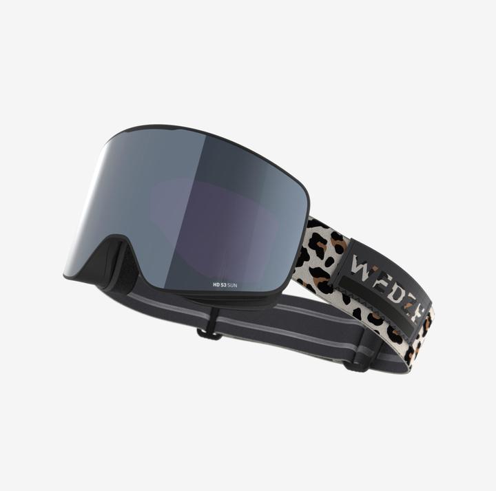 Actual product image Wedze Ski goggles snowboard goggles adults/children fair weather - G900 C HD panther