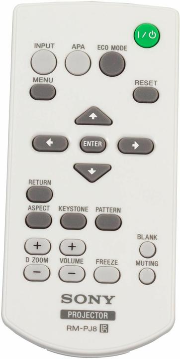 Image du produit Sony Commandant à distance (RM-PJ8) (Télécommande spécifique à l'appareil)