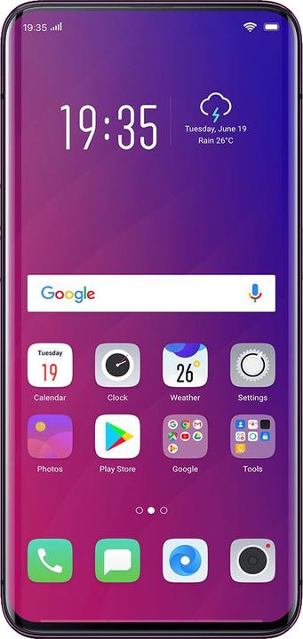OPPO Smartphone compatibile Find X - 8Go-256Go (rosso) (256 GB, Red)