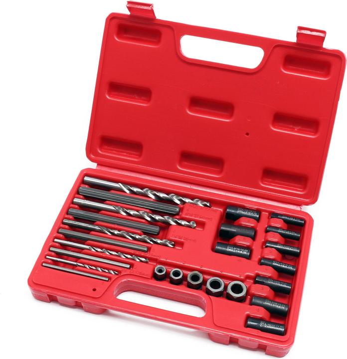 Produktbild Wiltec Schraubenausdreher Set 25tlg Linksausdreher Bolzendreher Ausdrehsatz