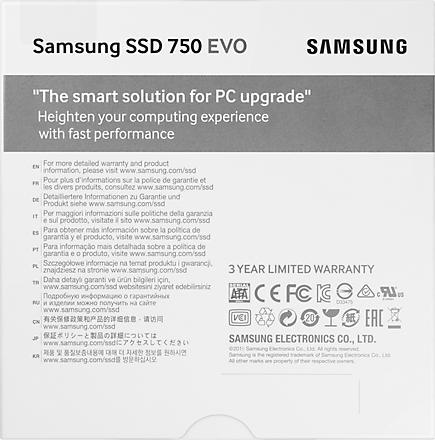 Produktbild Samsung 750 EVO Basic (500 GB, 2.5")