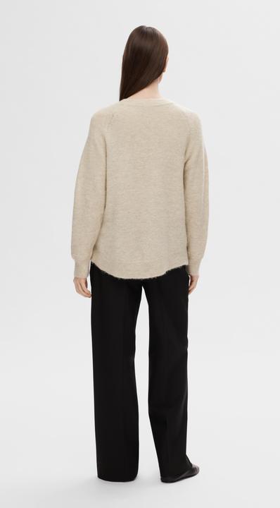 Produktbild Selected Femme Rundhalsausschnitt Woll Pullover (S)