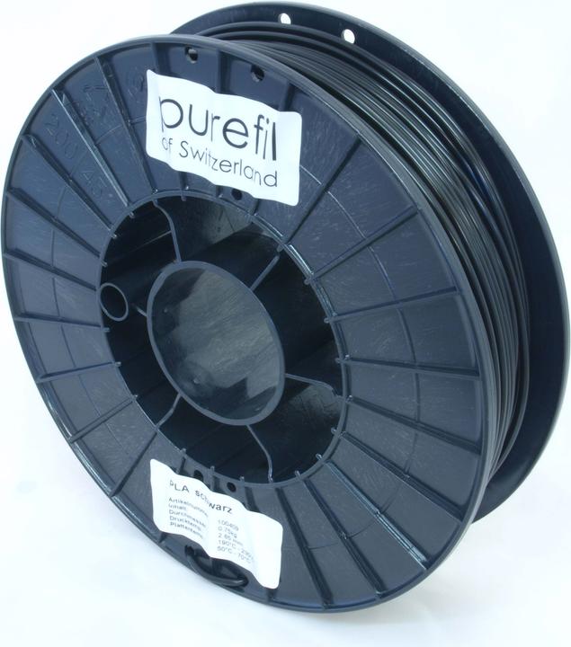 Image du produit Purefil Filament (PLA-R, 1.75 mm, 750 g, Noir)