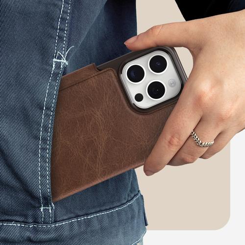 Produktbild OtterBox Strada Folio mit MagSafe (Apple iPhone 15 Pro Max)