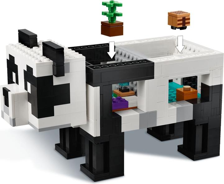 Produktbild LEGO Das Pandahaus (21245, LEGO Minecraft)