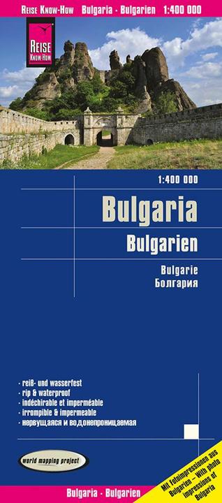 Produktbild Landkarte Bulgarien 1 : 400.000 400000