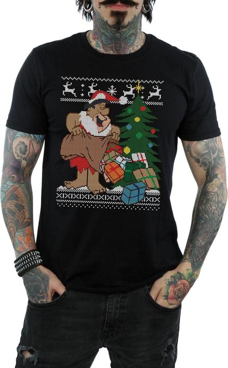 Produktbild The Flintstones Christmas Fair Isle TShirt (S)