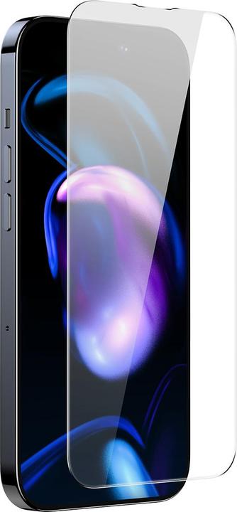 Produktbild Baseus All-glass Crystal Tempered Glass EasyStick Film iP14 (Pack of 2) (2 Stück, Apple iPhone 14 Pro Max)