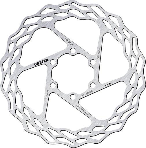 Actual product image Galfer Bike Wave Fixed Road brake discs (180 mm)