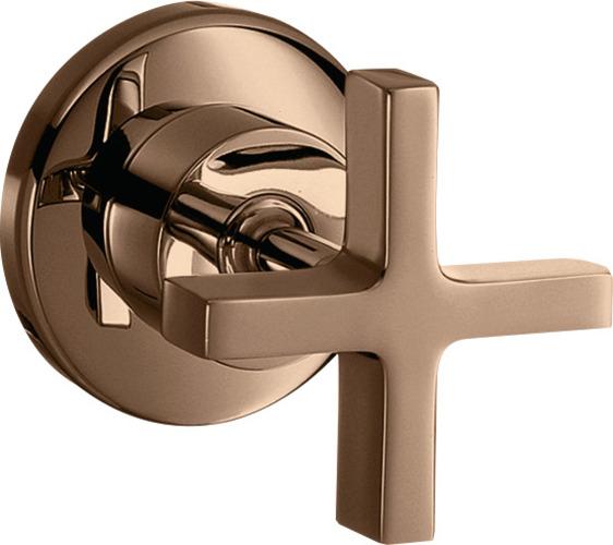 Produktbild hansgrohe Axor Citterio Absperrventil Unterputz mit Kreuzgriffen
