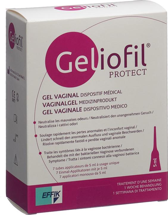 Immagine prodotto Geliofil Dispositivo medico gel vaginale (7x5ml) (35 ml, Gel intimo)