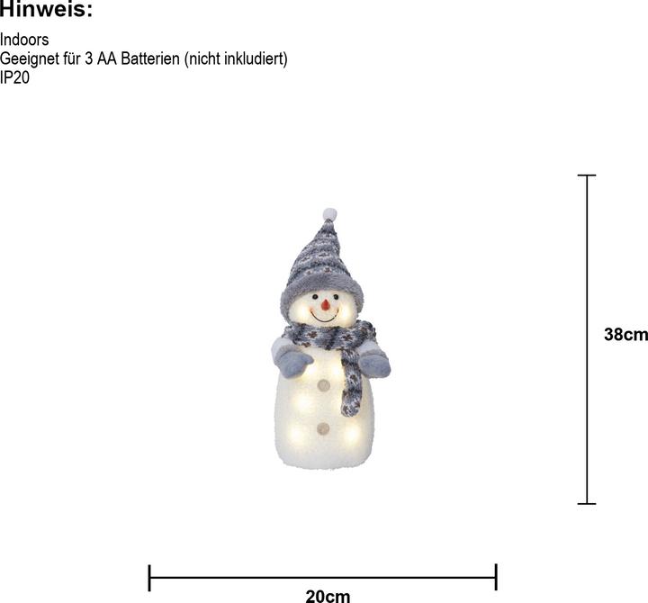 Actual product image Star Trading LED Snowman