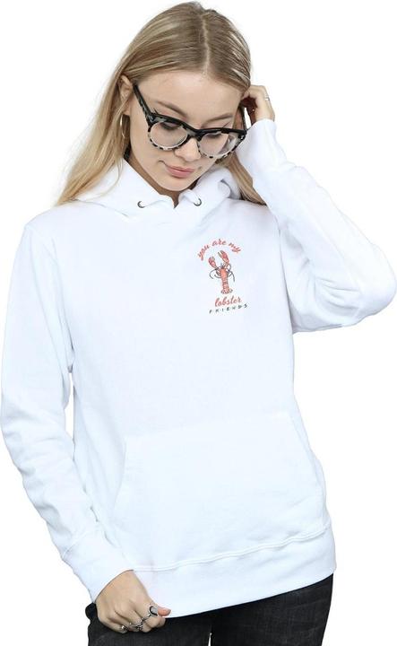 Actual product image Friends Womens/Ladies Lobster Chest Hoodie (XL)