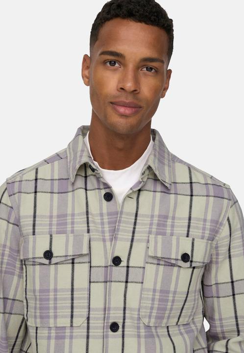 Produktbild Only & Sons Onsmilo Ovr Ctn Check Ls Shirt Noos (XXL)